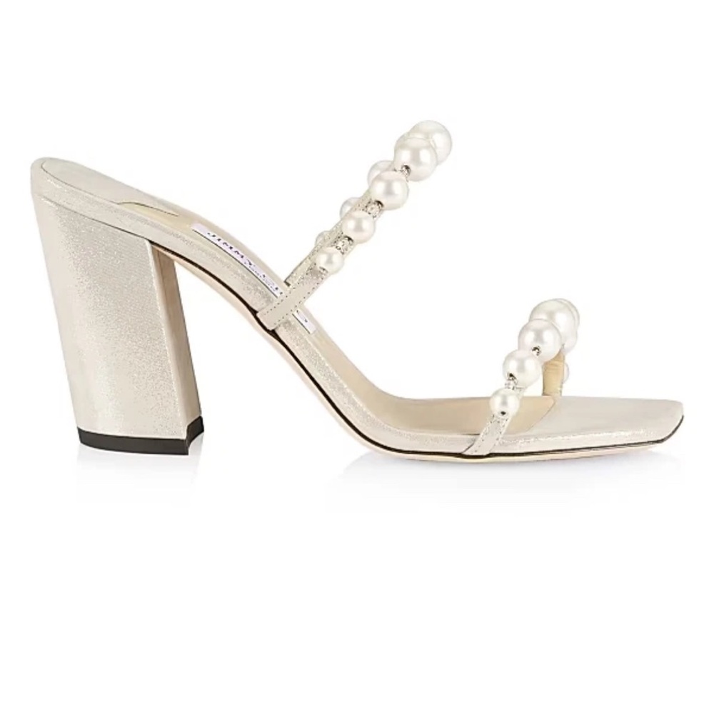 Jimmy Choo Amara Embellished Slide Sandal